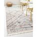 Rugs.com Aramis Collection Rug â€“ 2 x 3 Ivory Medium Rug Perfect For Entryways Kitchens Breakfast Nooks Accent Pieces