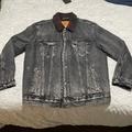 Levi's Jackets & Coats | Levis Premium Black Denim Jacket Size Xl | Color: Black | Size: Xl