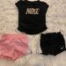 Nike Matching Sets | Nike Set 2t | Color: Black/Pink | Size: 2tg