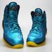 Nike Shoes | Nike Air Max Hyperposite 524862 303 Tropical Teal Yellow Sneakers Shoes Men 10 | Color: Black/Blue/Yellow | Size: 10