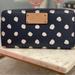 Kate Spade Bags | Kate Spade Blue And White Polka Dot Wallet | Color: Blue/White | Size: Os