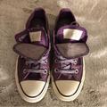 Converse Shoes | Converse All Star Low Top Sneakers | Color: Purple | Size: 6