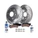 2007-2011 Nissan Armada Front Brake Pad and Rotor Kit - Detroit Axle