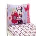 Disney Minnie Mouse 2 Piece Toddler Bedding Set Polyester in Blue/Pink | Wayfair 2698396