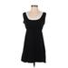 made for me 2 dress Casual Dress - A-Line: Black Solid Dresses - Women's Size Small