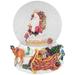 Northlight Seasonal 6.5" Santa Delivering Gifts Musical Christmas Water Globe Resin | 6.5 H x 5.75 W x 5.75 D in | Wayfair NORTHLIGHT PM94069