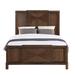 Red Barrel Studio® Queen Low Profile Panel Bed Wood in Brown | 62 H x 64.25 W x 87.5 D in | Wayfair AE6C821C485C4D0EB5208EF9F1FD6B05