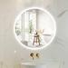 Orren Ellis Bathroom Mirror Wall Mounted Vanity Mirror Dimmable Led Makeup Mirror w/ High Lumen Anti-fog Bathroom Vanity Mirror, Horizontally/vertic | Wayfair