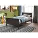 Red Barrel Studio® Miriam Panel Platform Bed Wood in Brown | 35 H x 42 W x 79 D in | Wayfair A7FAAA9D4CA447A3AA3137B15381C6AB