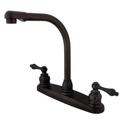 Kingston Brass KB715ALLS Victorian Centerset Kitchen Faucet, Oil Rubbed Bronze - Kingston Brass KB715ALLS