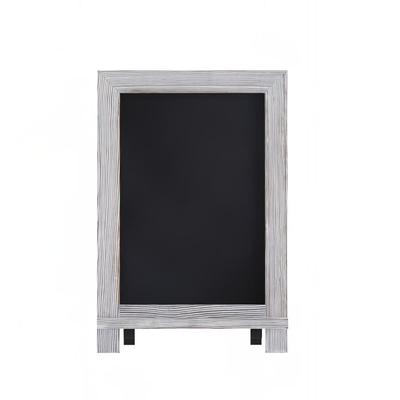 Flash Furniture 10-HFKHD-GDIS-CRE8-022315-GG Chalkboard Sign w/ Legs - 10 Pack, 9 1/2"W x 14"H, Pine Wood Frame, White
