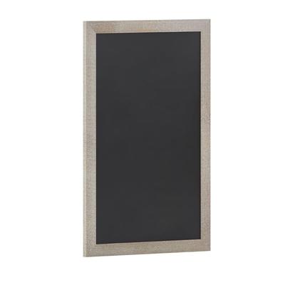 Flash Furniture HGWA-6GD-CRE8-264315-GG Wall Mount Chalkboard Sign - 24"W x 36"H, Pine Wood Frame, Brown