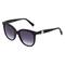 Longchamp LO731S Damen-Sonnenbrille Vollrand Butterfly Kunststoff-Gestell, schwarz