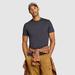 Eddie Bauer Men's Classic Wash 100% Cotton Short-Sleeve Slim T-Shirt - Midnight Navy - Size XL