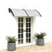 Outdoor Front Door Window Awning Patio Canopy Rain Cover UV Protected Eaves