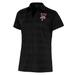 Women's Antigua Black Detroit Wolves Compass Polo