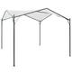 vidaXL Pavillon 3x3x2,6 m Weiß 180 g/m²