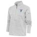 Women's Antigua Heather Gray Azules de Veracruz Fortune Half-Zip Pullover Jacket