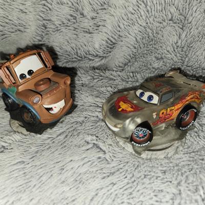 Disney Video Games & Consoles | Disney Infinity 1.0 2.0 3.0 Tow Mater Cars Figure & Lighting Mcqueen | Color: Brown/White | Size: Os