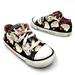 Converse Shoes | Converse Hello Kitty Black Lace Up Low Top Sneakers Shoes 762949f Infant Size 9 | Color: Black/Pink | Size: 9g