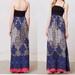 Anthropologie Dresses | Anthropologie Lilka Antica Maxi Dress | Color: Black/Purple | Size: M