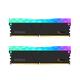 V-Color DDR5 Manta XPrism 32GB(16GBx2) 5600MHz 2Gx8 CL36 1.2V SK Hynix IC RGB Gaming Desktop Upgrade RAM Memory Module - Black (TMXPL1656836KWK)