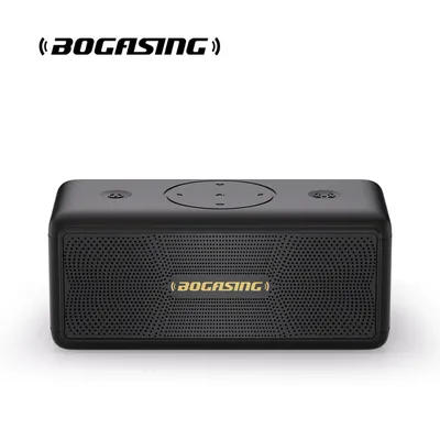 BOGASING – haut-parleur M5 Bluetooth 5.3 40W sans fil avec son Surround 360 degrés étanche