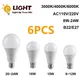 Ampoule LED pour la maison lampes A60 Inda B22 AC220V 3000K 4000K 6000K 8W 9W 10W 12W