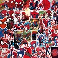10/30/50Pcs Disney Marvel Spiderman Autocollants Anime Les Vengeurs Autocollants BRICOLAGE