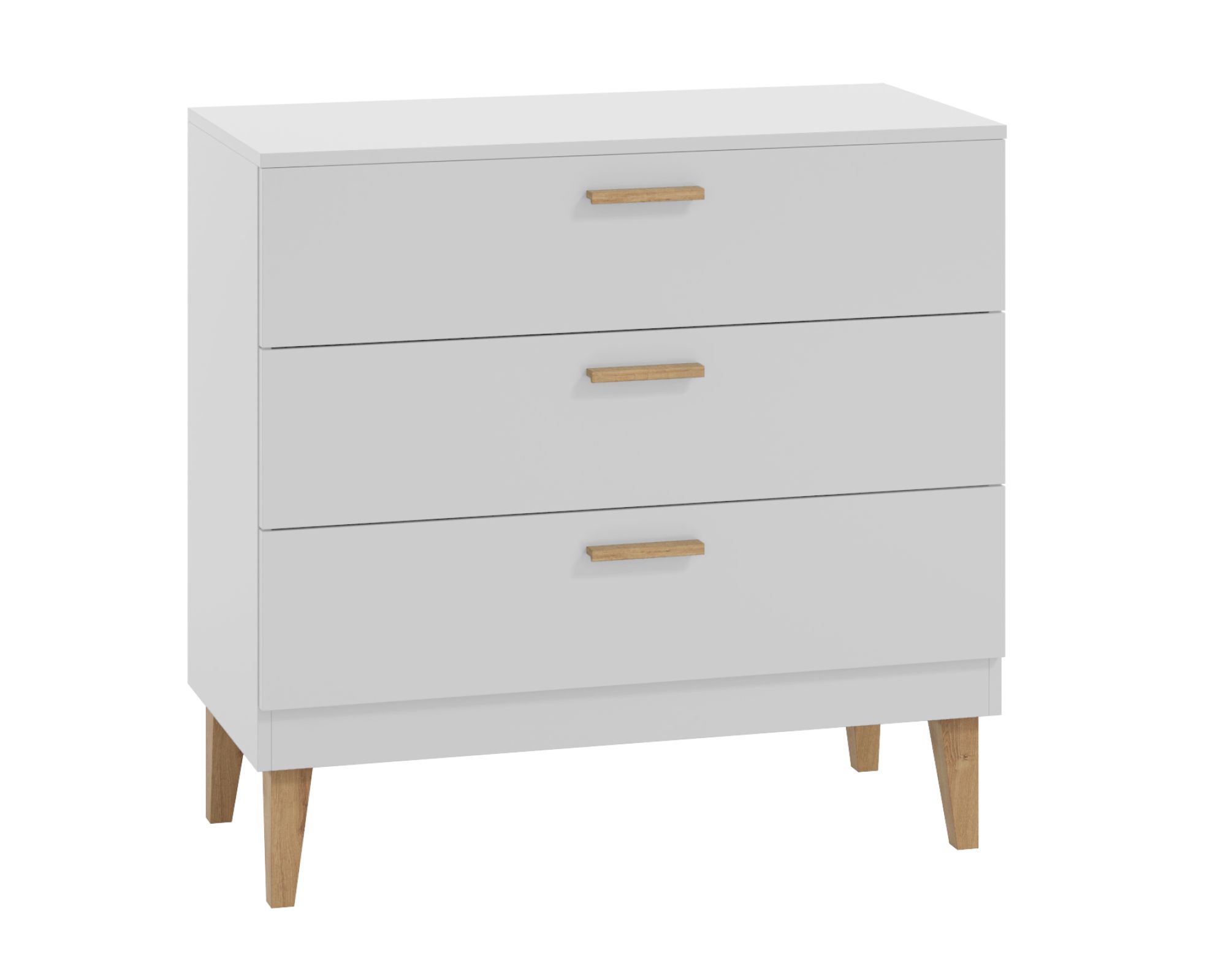 KocotKids »Kubi« Kommode in weiß 100x90x47 cm