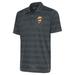 Men's Antigua Charcoal Hilldale Club Compass Polo