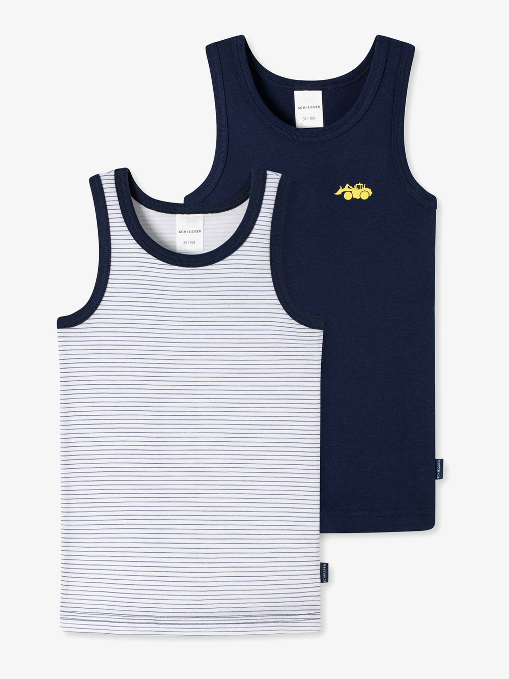 Schiesser Unterhemden Jungen mehrfarbig, 92 Image