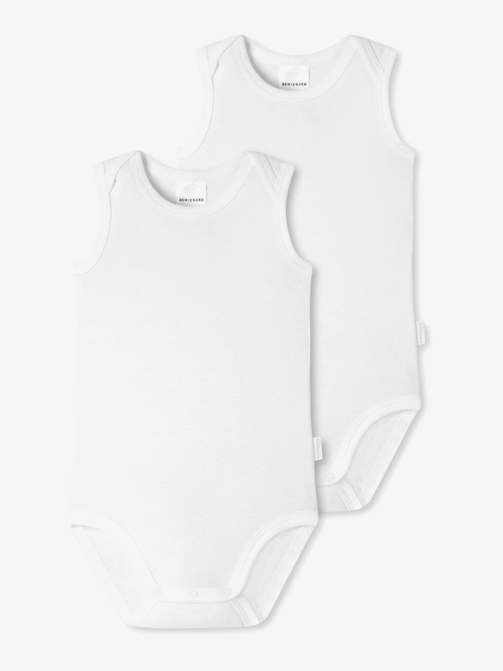Schiesser Baby Bodies Mädchen weiß, 80 Image