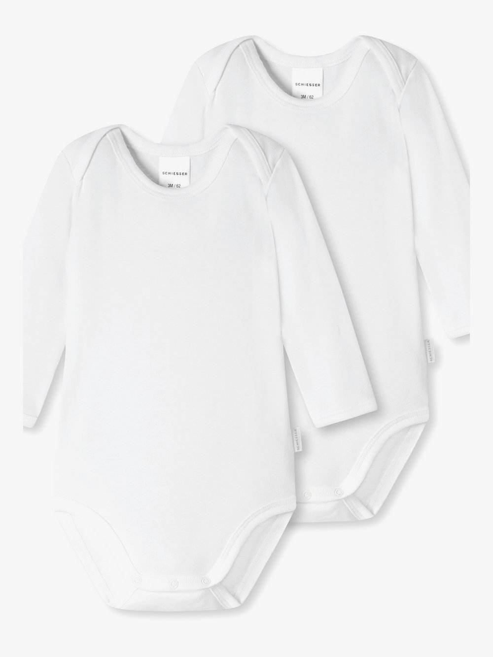 Schiesser Baby Bodies Mädchen weiß, 92 Image