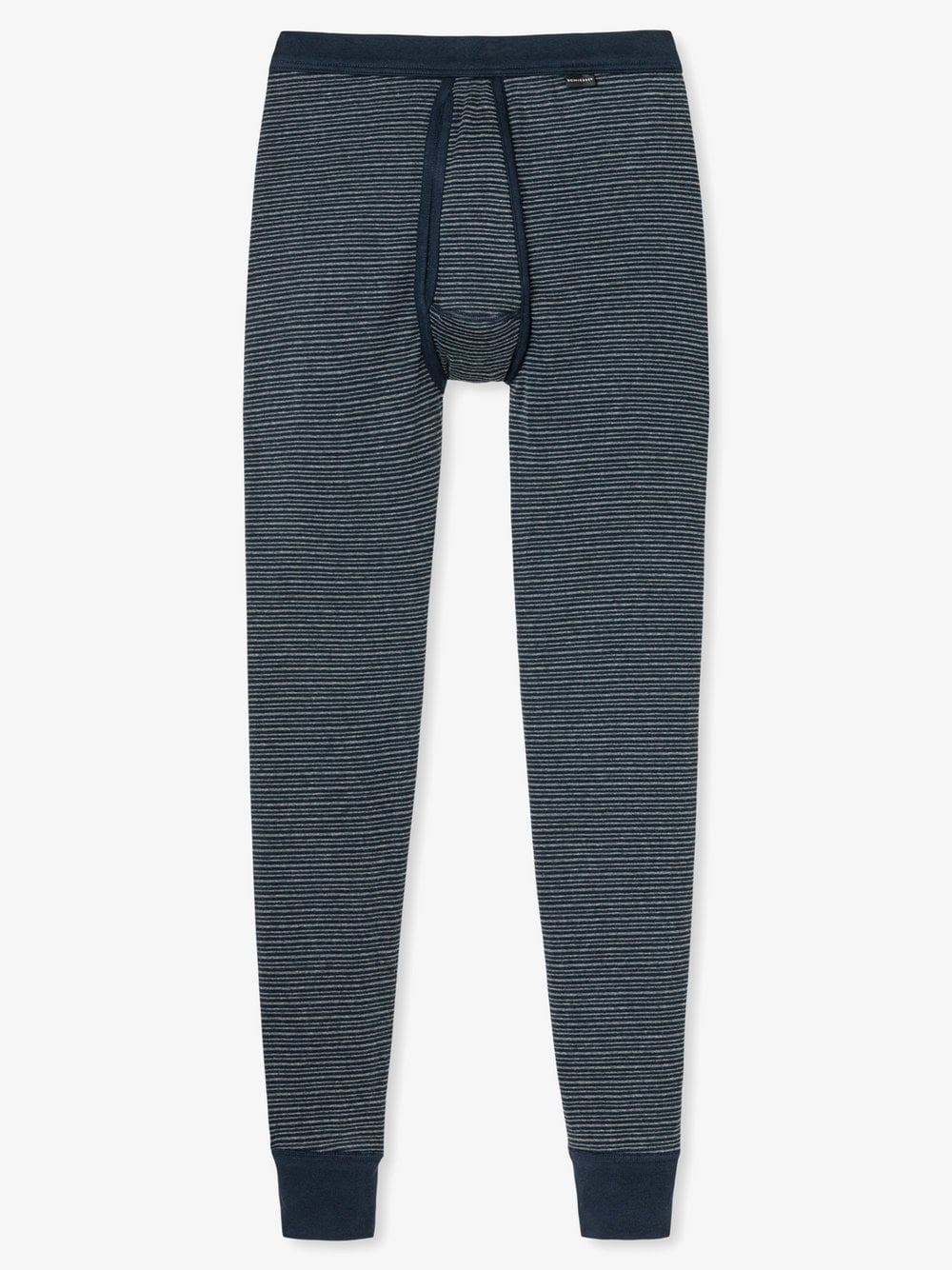 Schiesser Lange Unterhose Herren marine, 6 Image