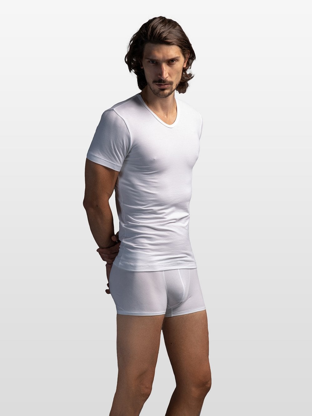 Olaf Benz Retro Boxer Herren weiß, XXL Image