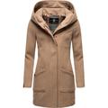 Marikoo Wintermantel Damen taupe, S