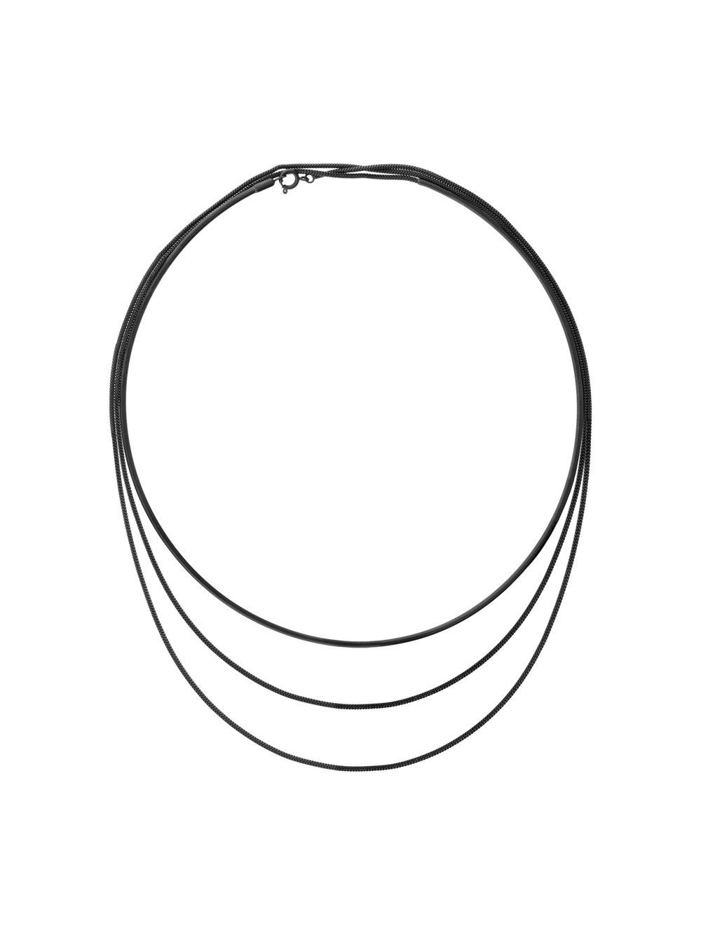 Liebeskind Berlin Kette The Sleek Damen schwarz, ONE SIZE Image