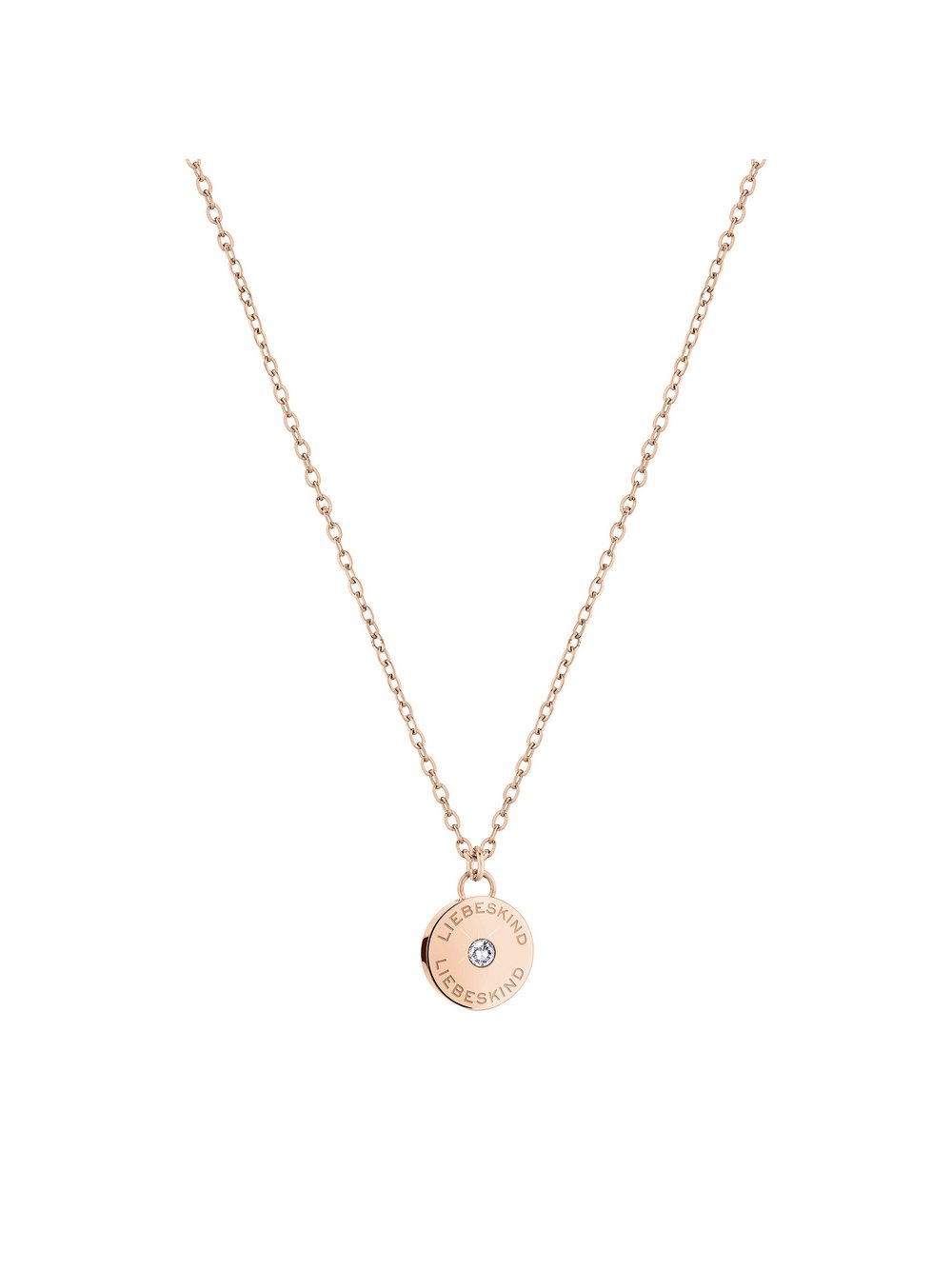 Liebeskind Berlin Kette Little Bling Damen roségold, ONE SIZE Image