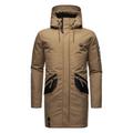 STONE HARBOUR Wintermantel Herren braun, XL