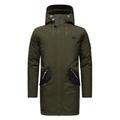 STONE HARBOUR Wintermantel Herren oliv, XL