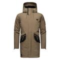 STONE HARBOUR Wintermantel Herren braun, XL
