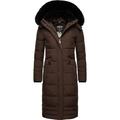 Navahoo Wintermantel Damen braun, XS