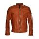 JCC Lederjacke Herren rot, 48