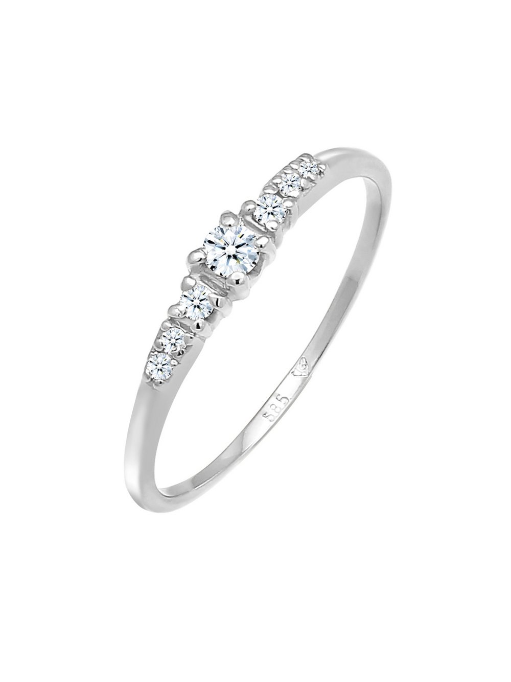 Elli Diamonds Ring Damen silber, 56 Image