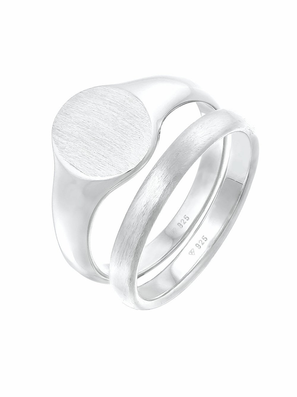 KUZZOI Ring Herren silber, 58 Image