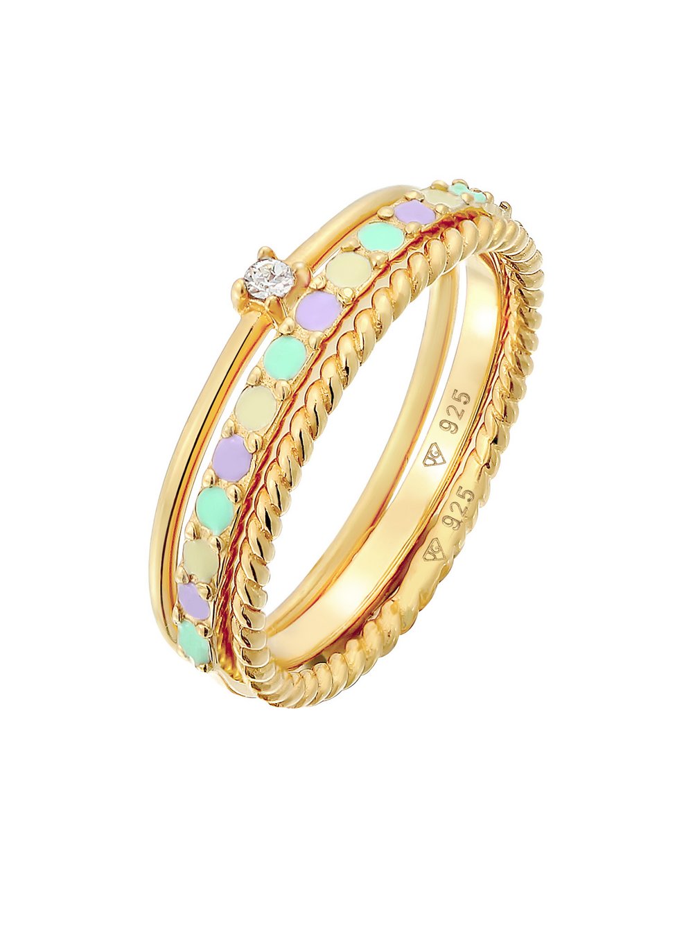 Elli Ring Damen gold, 62 Image