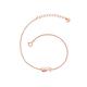 Glanzstücke München Armband Damen roségold, ONE SIZE