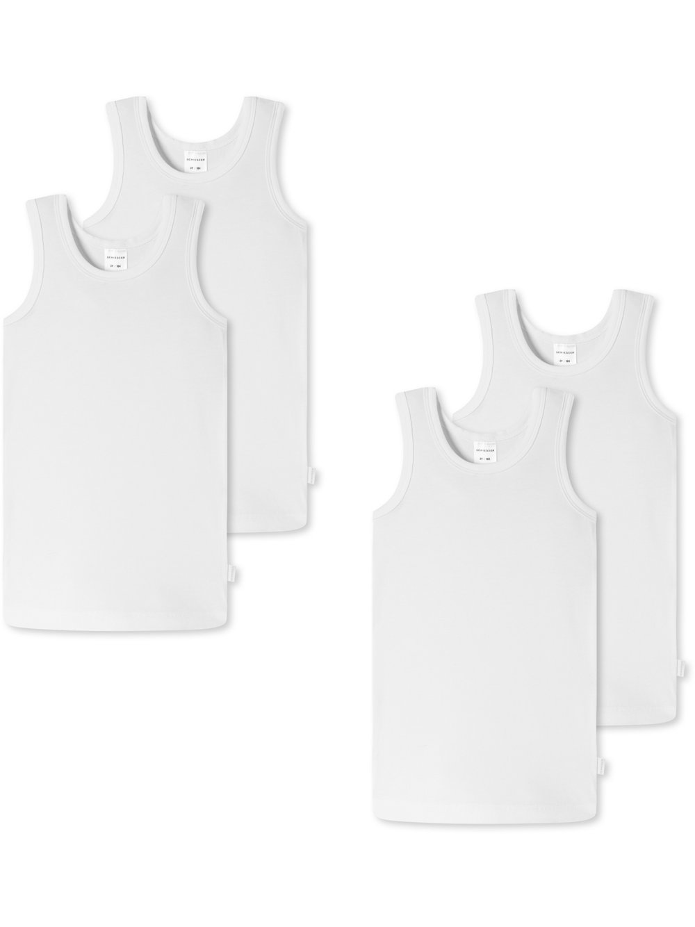 Schiesser Unterhemd Jungen weiß, 116 Image