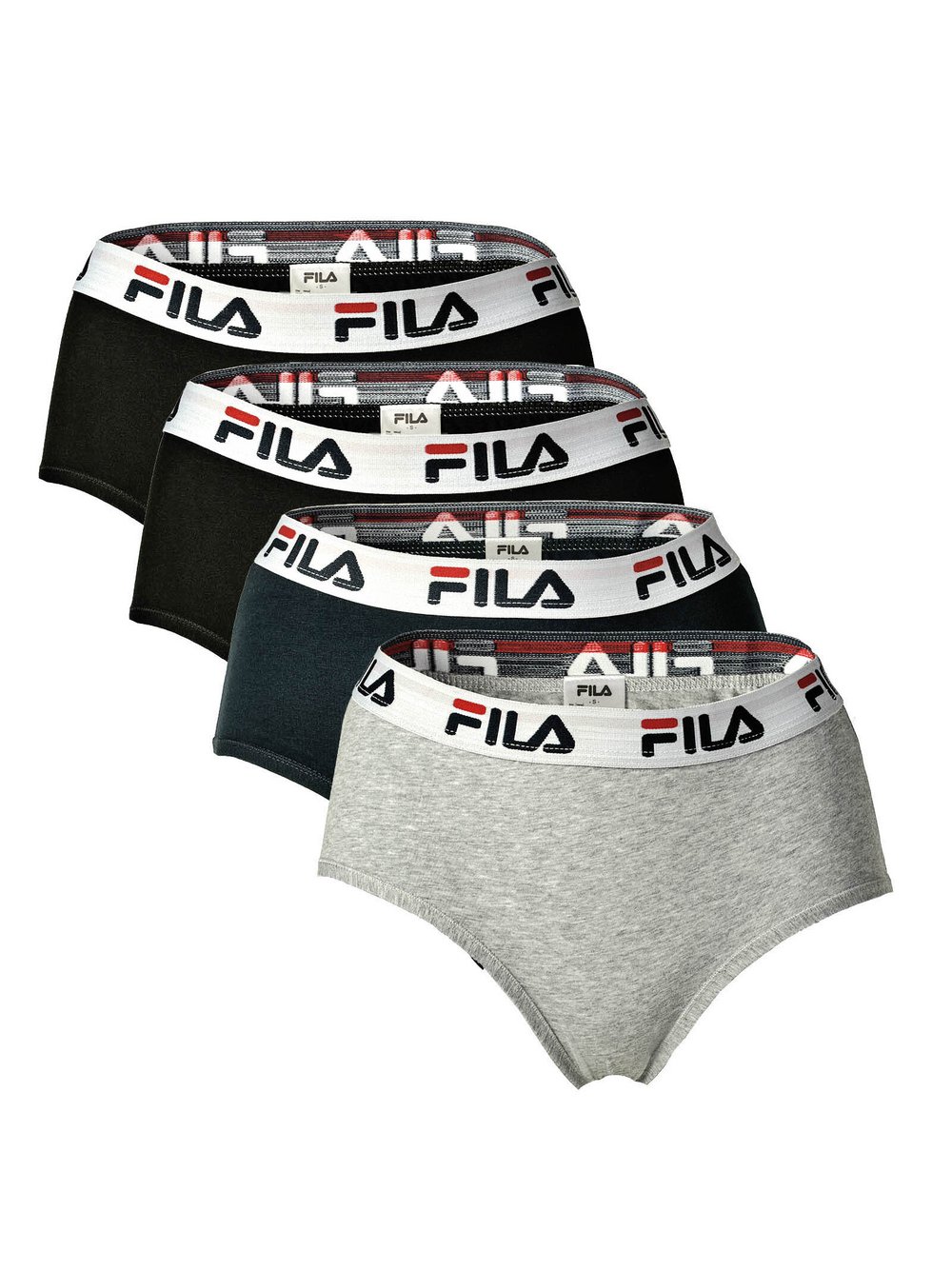 FILA Panty 4er Pack Damen mehrfarbig, XL Image